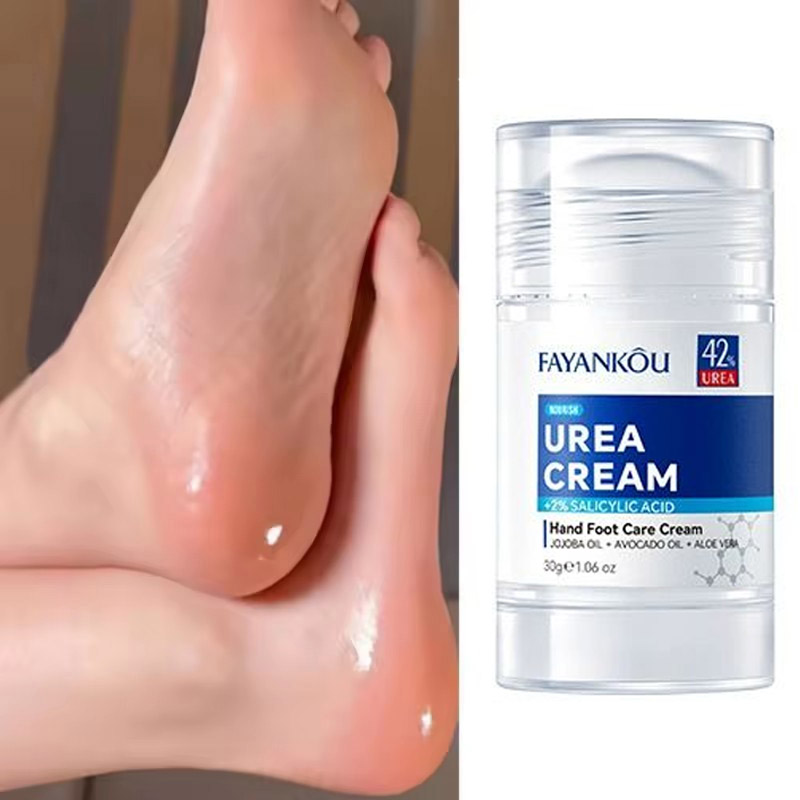 Urea Foot Cream - Urea-Fuß- und Handpflege-Cremestift für die Fersenpflege,