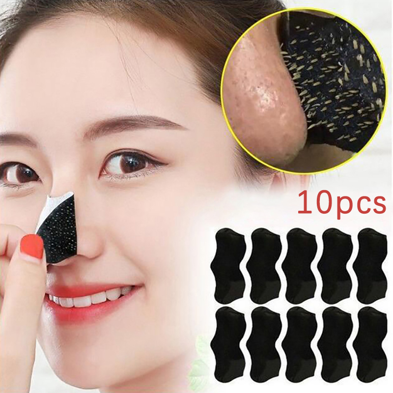 Skincare China - 10 Stück Unisex Mitesser-Entfernungsmaske Abziehbare Nasenstreifen