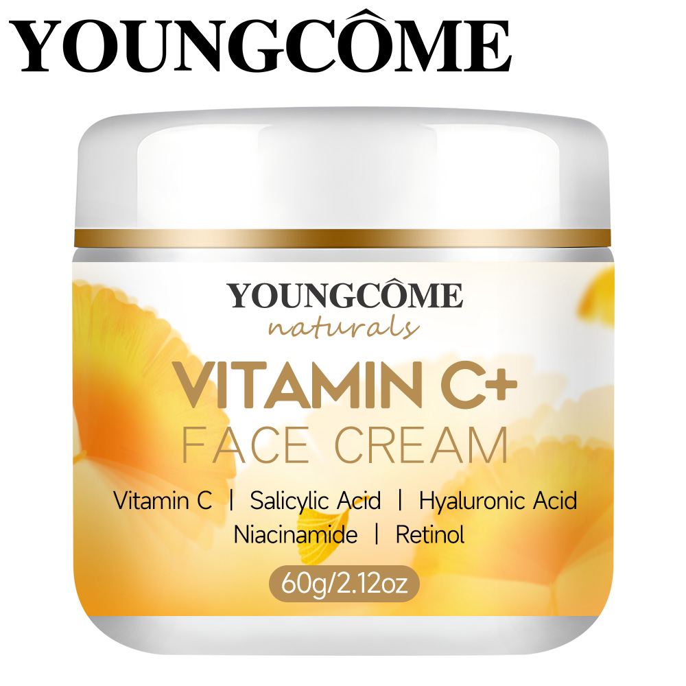 Vitamin C Serum - YOUNGCOMEN Vitamin C Gesichtscreme Retinol Feuchtigkeitsspendende