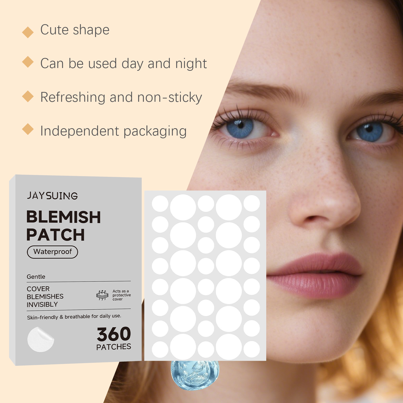 Salicylsäure Pickel-Pflaster H – Skincare China Bewertung und Preis