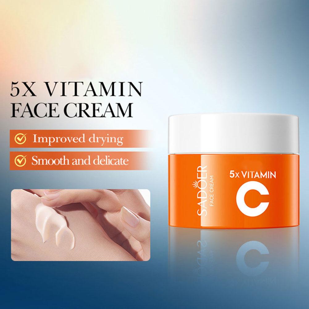 SADOER 4-teiliges Gesichtscrem – Vitamin C Serum Bewertung und Preis