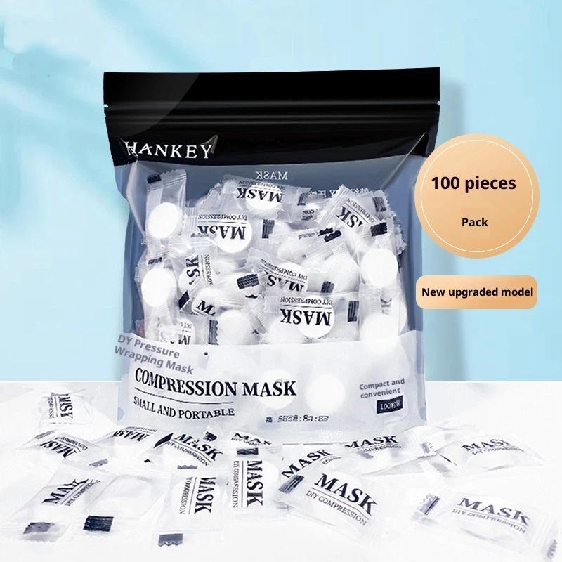 100 Stück Einweg-Komprimierte  – Face Mask Skincare Bewertung und Preis