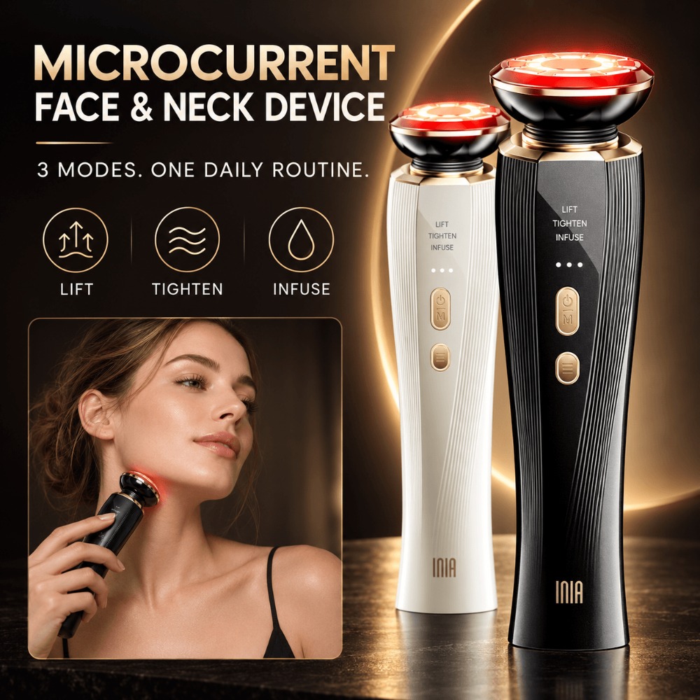 3-Modus-Mikrostrom-Gesichtsger – Skincare Glowing Bewertung und Preis