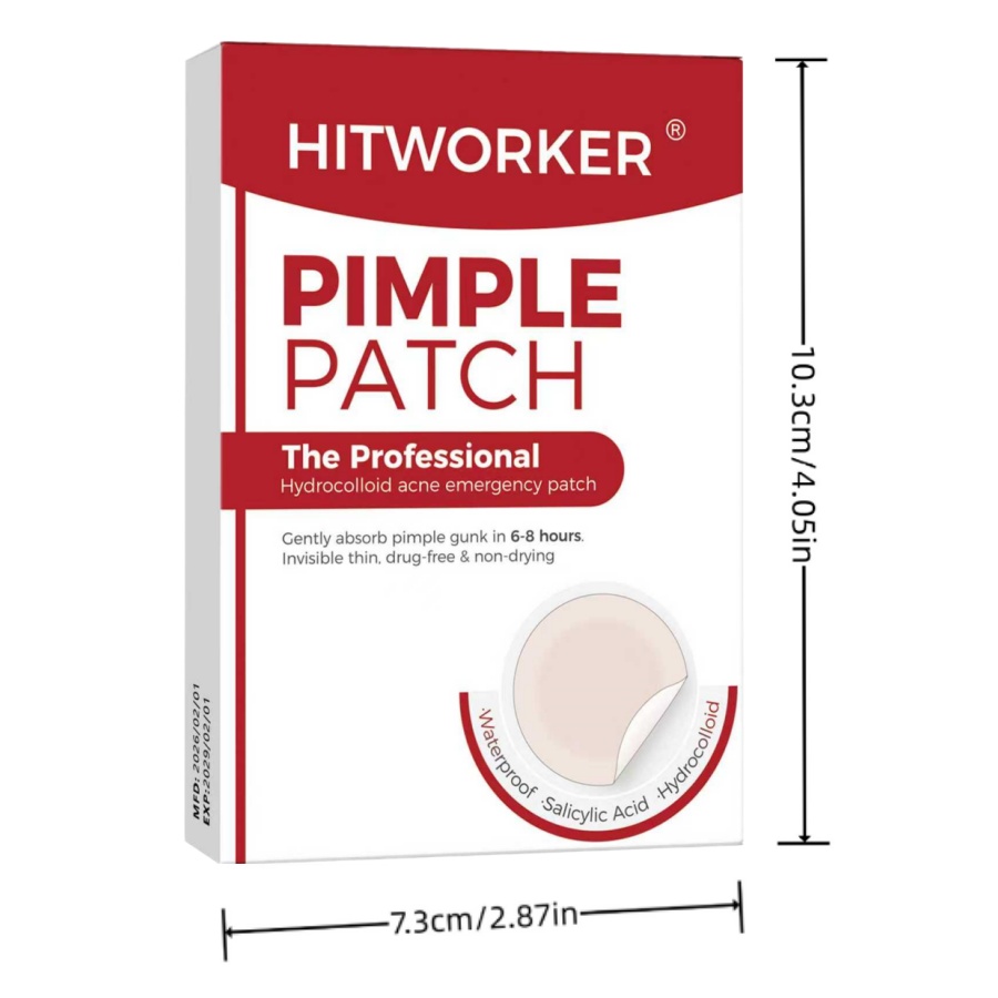 372 Stück HITWORKER Akne-Pflas – Face Oil Bewertung und Preis