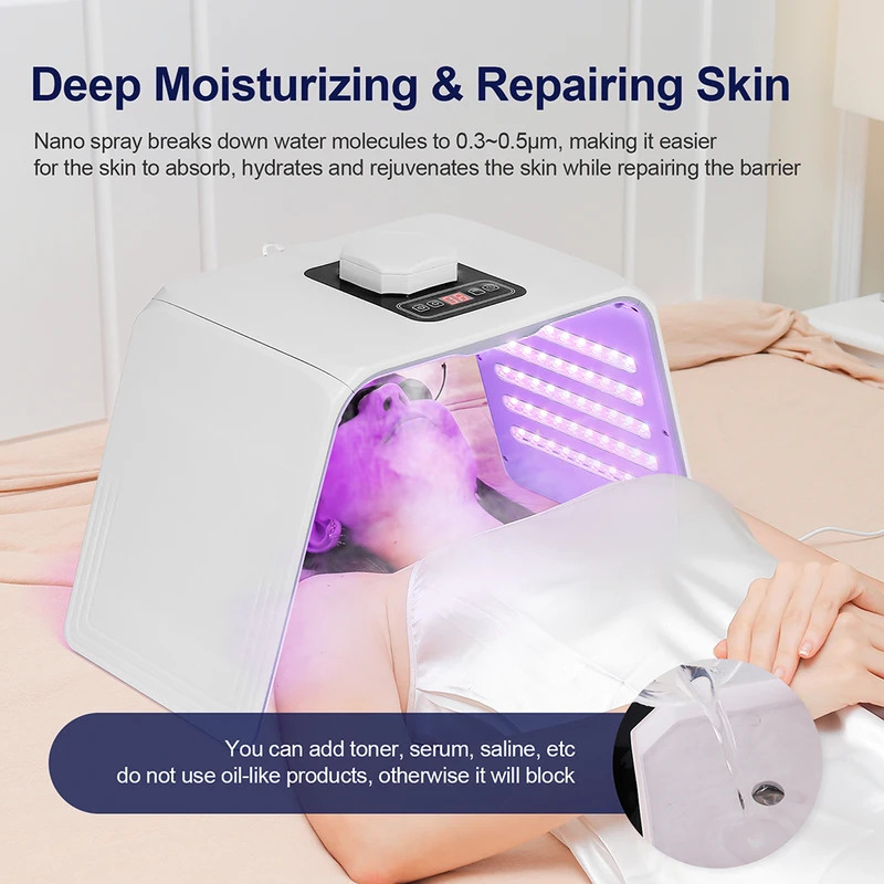 7-Farben-LED-Photonen-Schönhei – Face Mask Skincare Bewertung und Preis
