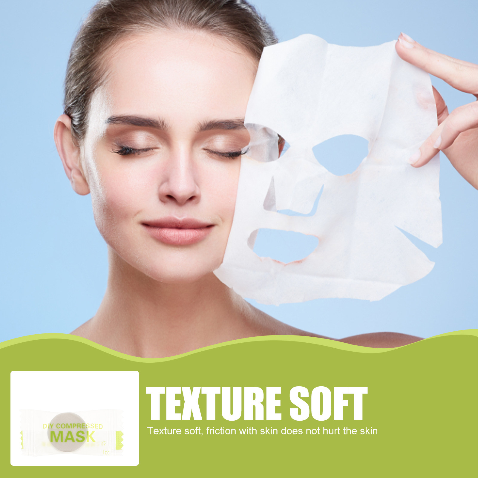 50 Stück Komprimierte Gesichts – Face Mask Skincare Bewertung und Preis