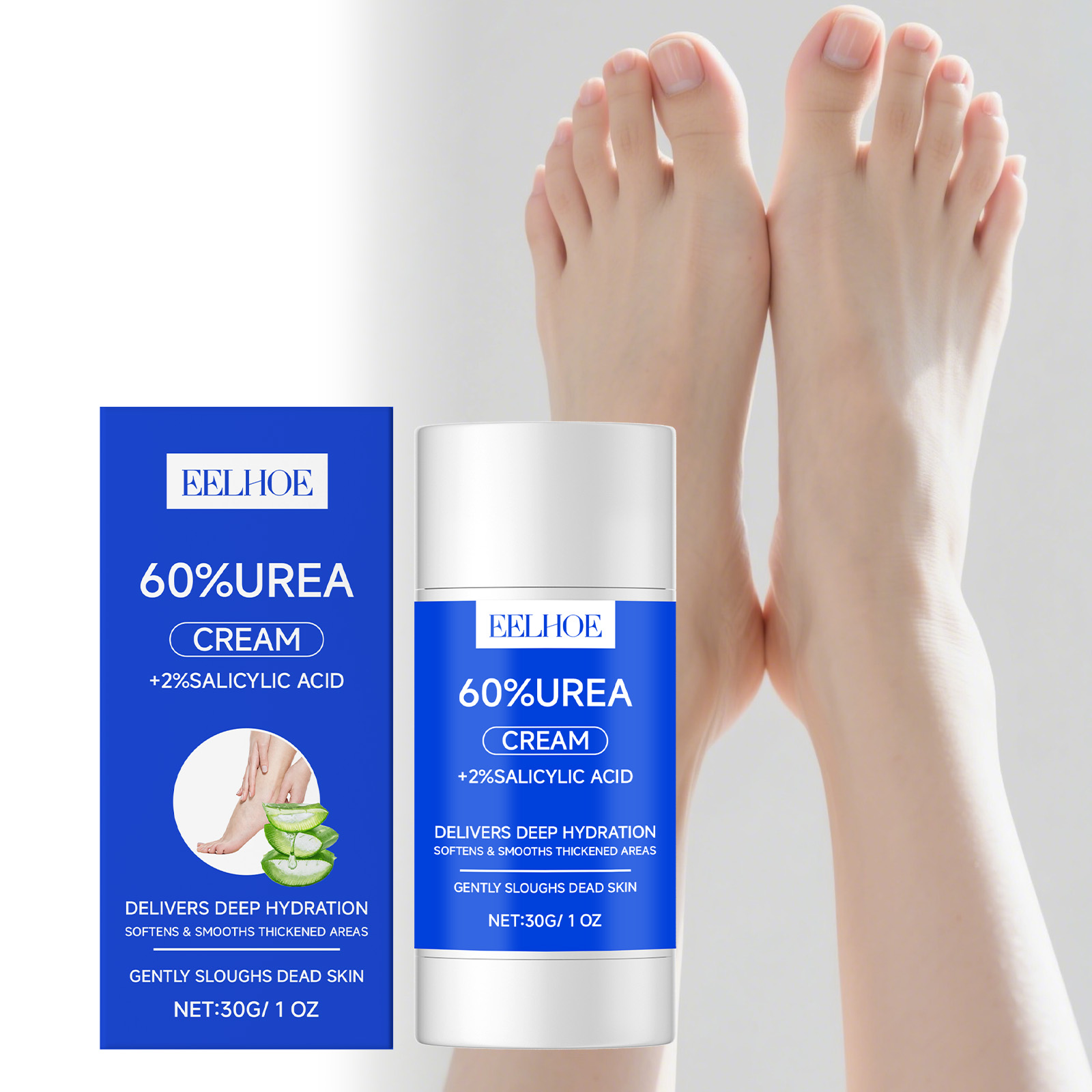 60 % Harnstoff-Fußcreme, nähre – Urea Foot Cream Bewertung und Preis