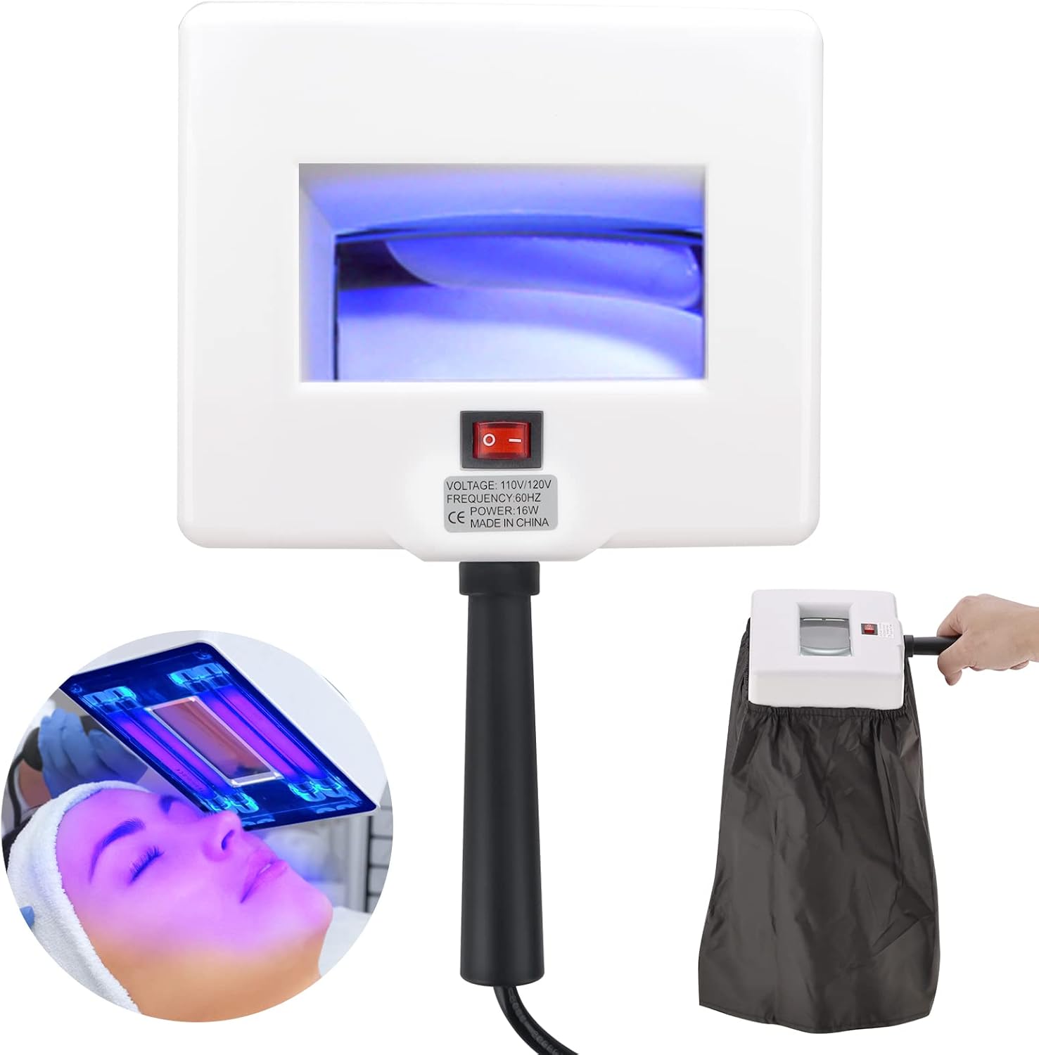 Hölzer Lampen-Hautanalysator,  – Skincare Glowing Bewertung und Preis