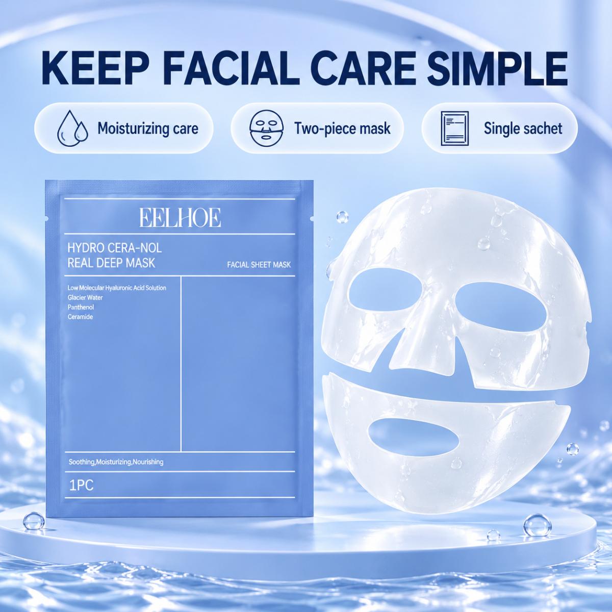 EELHOE Gesichtsmaske, Hydro Ce – Face Mask Skincare Bewertung und Preis